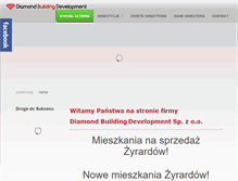 Tablet Screenshot of dbd.com.pl