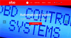 Desktop Screenshot of dbd.cz